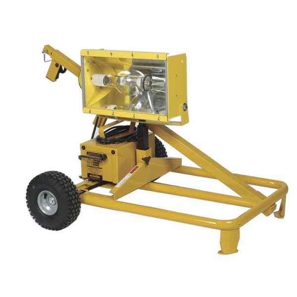 220,000 Lumens, Metal Halide Temporary Job Site Light