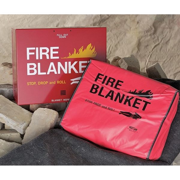 Fire Blanket and Cabinet, Wool