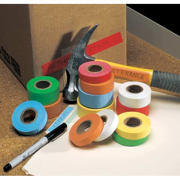 Carton Tape, Paper, Green, 1 In. x 14 Yd.