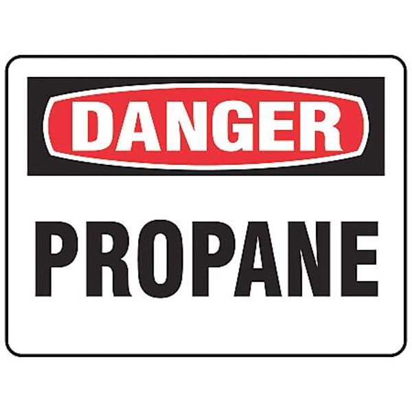 Danger Sign, 10 in Height, 14 in Width, English (Discontinued)