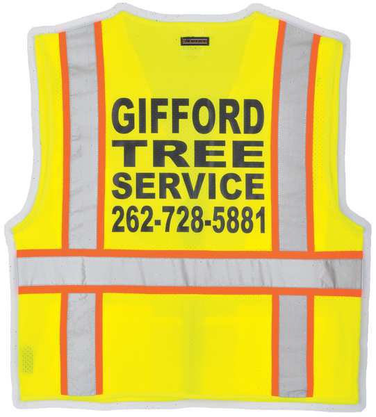 Large Class 2 High Visibility Vest, Lime