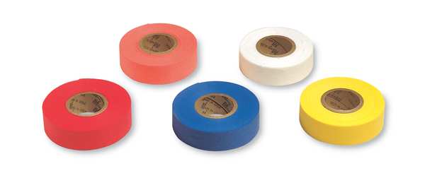 Biodegradbl Flagging Tape, Orng Glo, 100ft