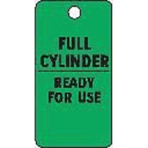 Cylinder Tag, Full Cylinder, PK25