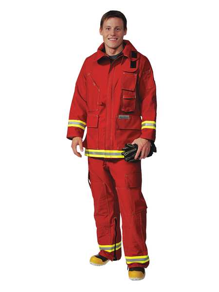 Extrication Pants, Red, M, Inseam 29 In.