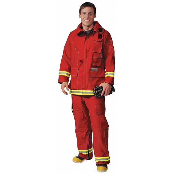 Extrication Pants, Red, L, Inseam 29 In.