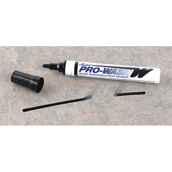 Detergent Removable Liquid Paint Marker, Medium Tip, Blue Color Family, Paint