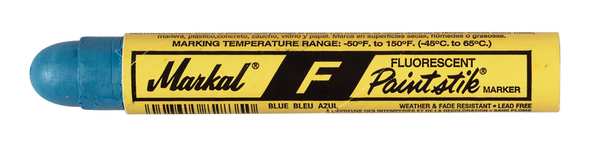 Solid Paint Crayon, Large Tip, Fluorescent Red Color Family