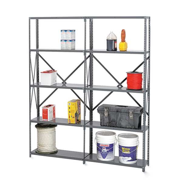 Metal Shelving Unit, 18