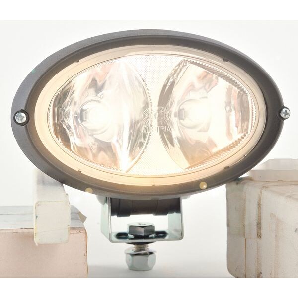 Work Light, Oval, Double-Beam, Bracket Mnt
