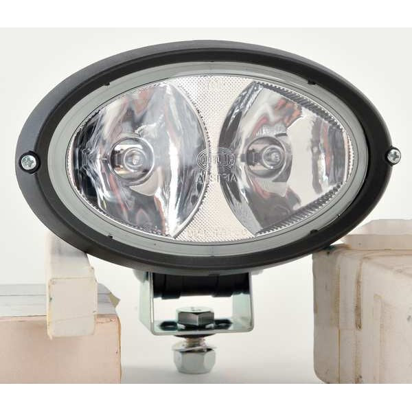 Work Light, Oval, Double-Beam, Bracket Mnt