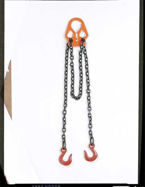 Chain Sling, G100, Alloy Stl, 10 ft L