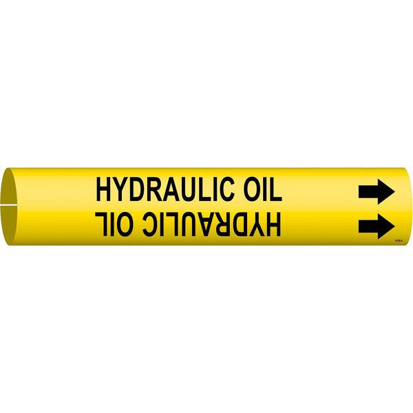 Pipe Markr, Hydraulic Oil, Y, 3/4to1-3/8 In