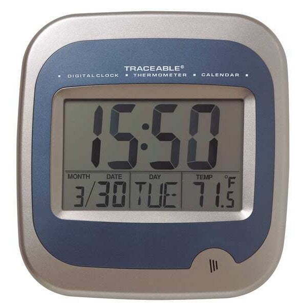 Digital Thermometer, 23 Degrees to 122 Degrees F for Wall or Desk Use