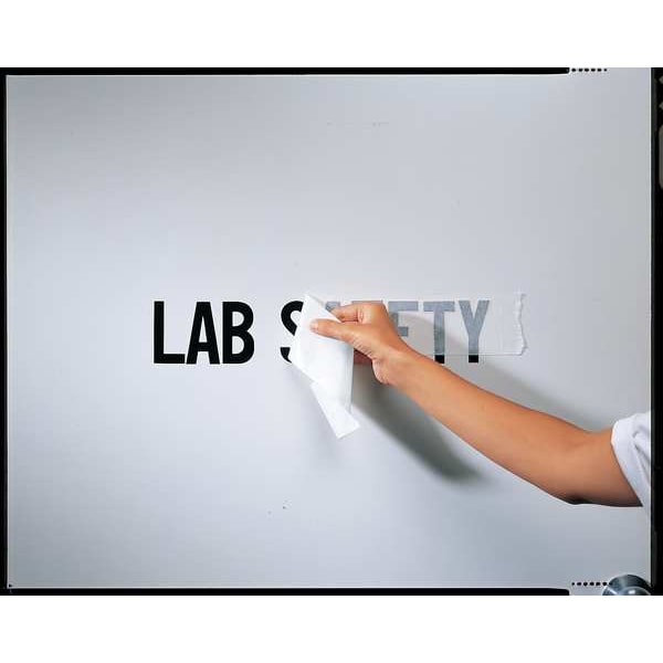 Label, 5, White, Vinyl, 3 In. H, PK10