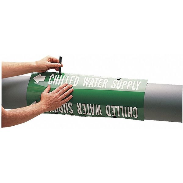 Pipe Mrkr, Hydraulic Supply, 1-1/2 to2-3/8