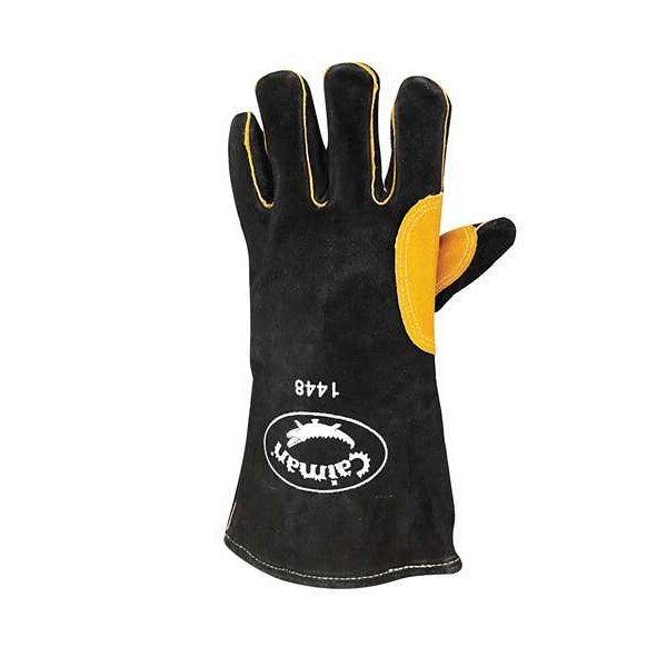 Stick Welding Gloves, Cowhide Palm, Universal, PR