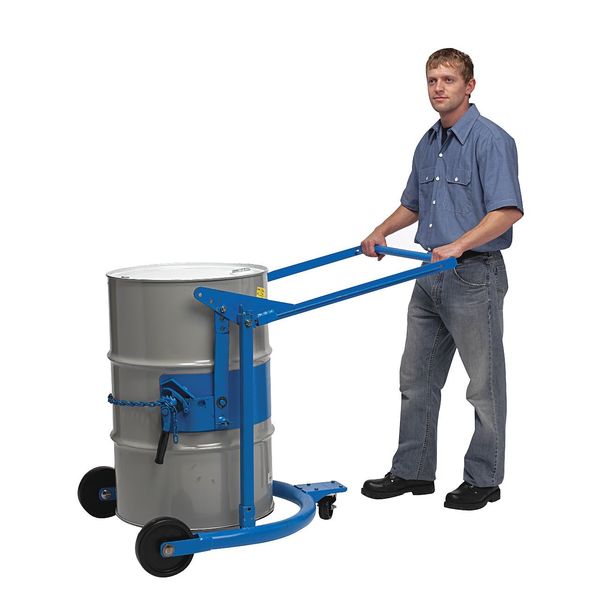 Drum Carrier, 55 gal., 800 lb., Mobile