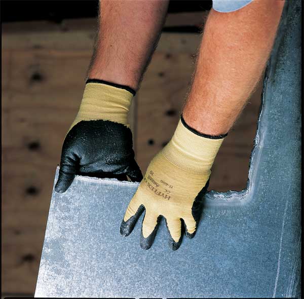 Cut Resistant Coated Gloves, A2 Cut Level, Nitrile, 10, 1 PR