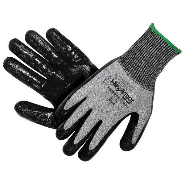 Cut Resistant Coated Gloves, A8 Cut Level, Nitrile, XL, 1 PR