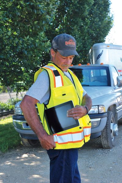 Large Class 2 High Visibility Vest, Orange