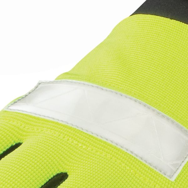 Hi-Vis Cold Protection Gloves, 60g Thinsulate/Micro Fleece Lining, 2XL