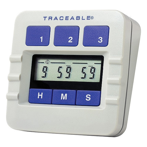 Lab Timer, Display 1/4 In, LCD