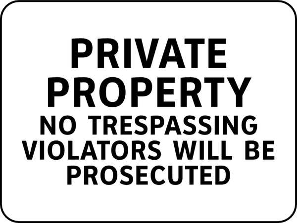 Security Sign, 7 in Height, 10 in Width, Vinyl, English