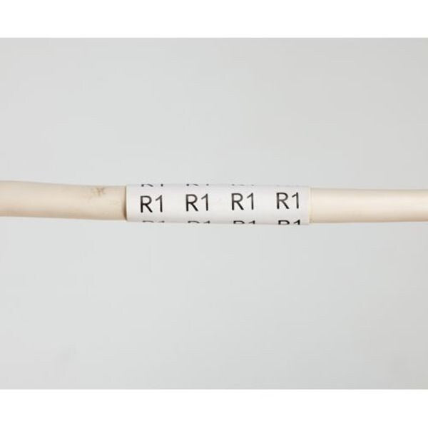 White Wire Wrap Wire Marker Tape, THT-106-472