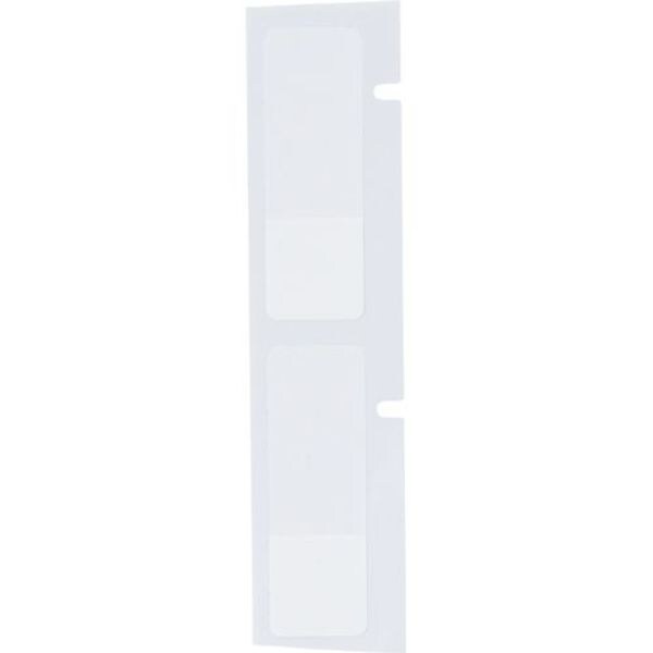 White Vinyl Wire Marker Tape, WRAP-11-427