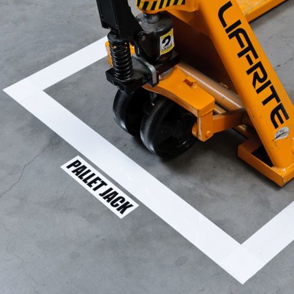 Floor Marking Tape, Roll, 3In W, 100 ft. L