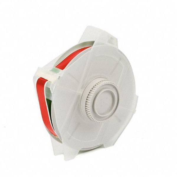 Tape, Red, 100 ft. L, 1/2 In. W