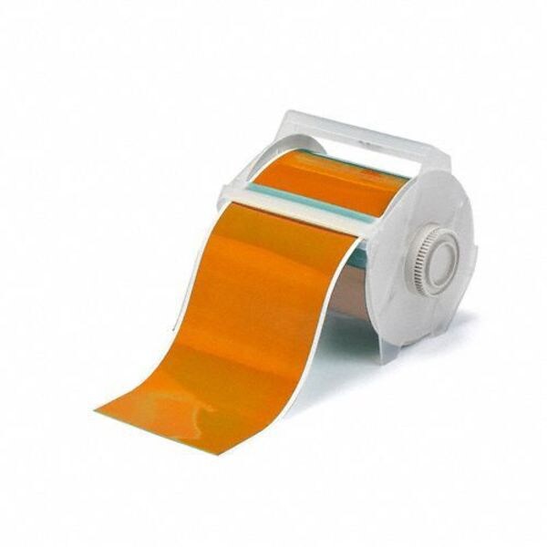 Tape, Orange, 100 ft. L, 4 In. W