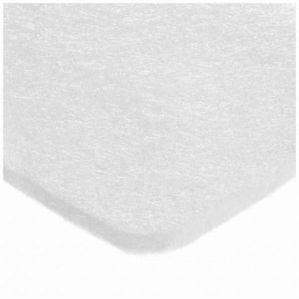 Polyester Filter Felt, Shape Roll, 10 ft L