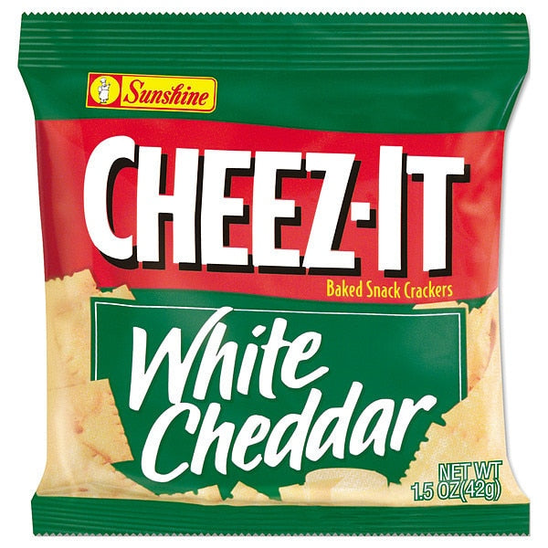 1.5 oz. White Cheddar Crackers, 8 PK