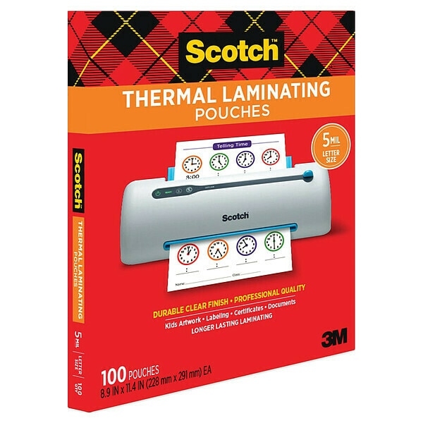 Pouch, Thermal Laminator, 5mm, PK100