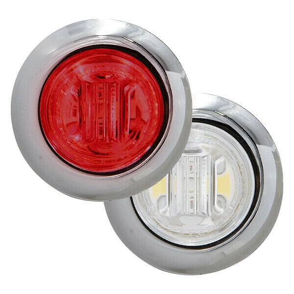 Clearance Marker Light, Red/White, LED