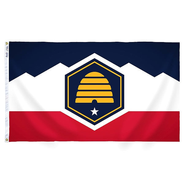 Utah Flag, 4x6 Ft, Nylon