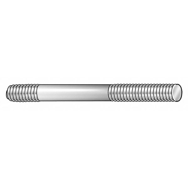 Double-End Threaded Rod, 3/4