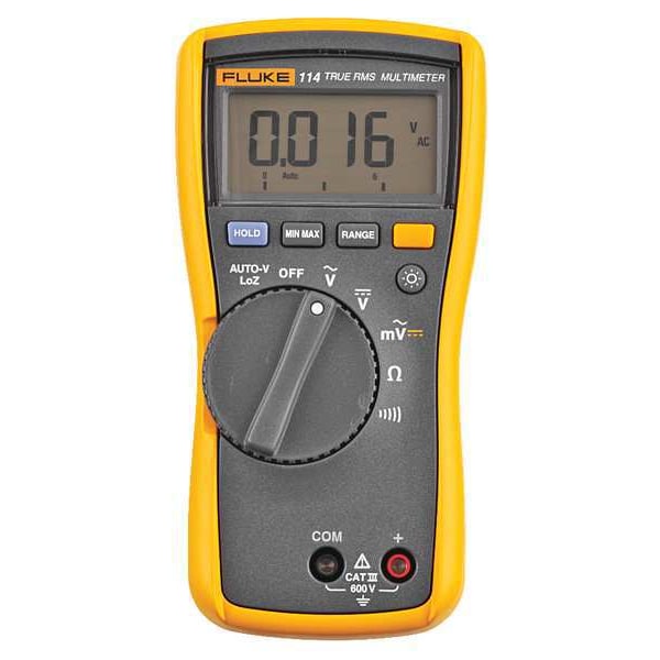 Digital Multimeter, 600 Max. AC Volts, 600 Max. DC Volts