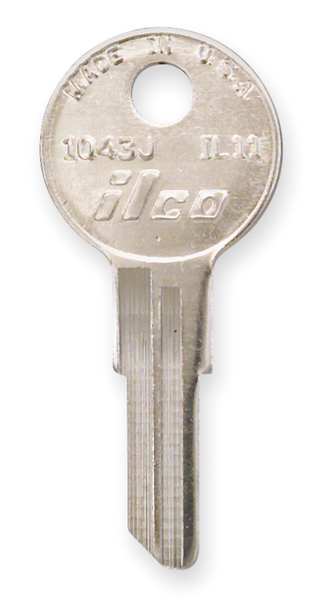 Key Blank, Brass, Type IL11, PK10