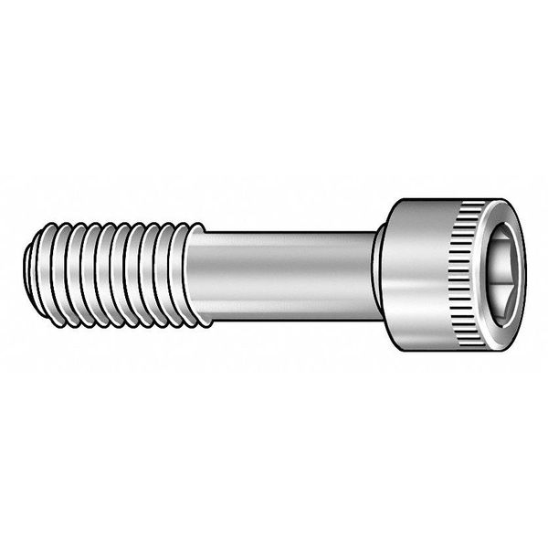#10-24 Socket Head Cap Screw, Plain 18-8 Stainless Steel, 6 in Length