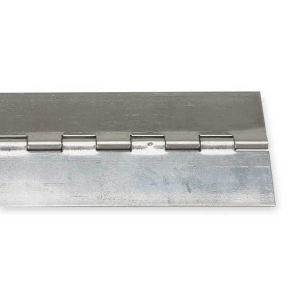 3/4 in W x 96 in H Mill Stainless Steel Continuous Hinge