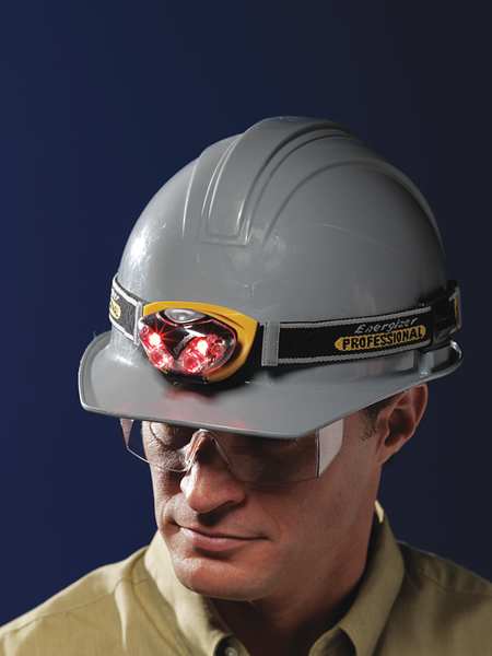 Black No Led Industrial Handheld Flashlight, AA, 300 lm