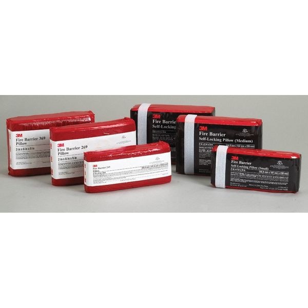 Fire Barrier Pillow, 9 In. L, 6 In. W