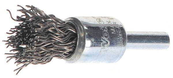 Crimped Wire End Wire Brush, Carbon Steel