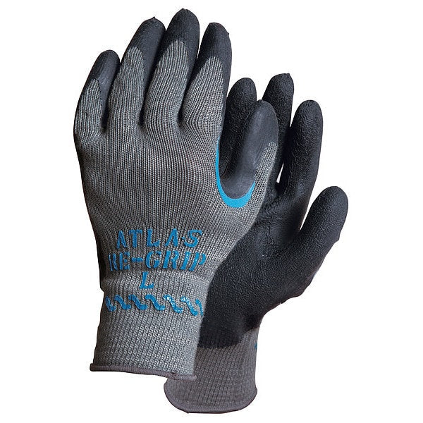 Cut Resistant Gloves, S, Black/Gray, PR