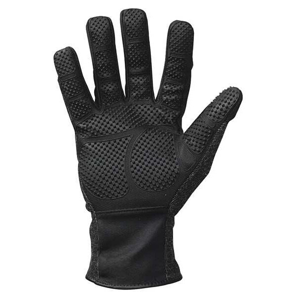 XL Black Gauntlet Cuff Heat Resistant Gloves