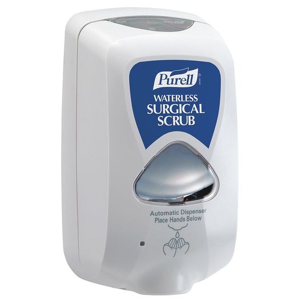 TFX Surgical Scrub Dispenser, Touch-Free, 1200mL, Gray
