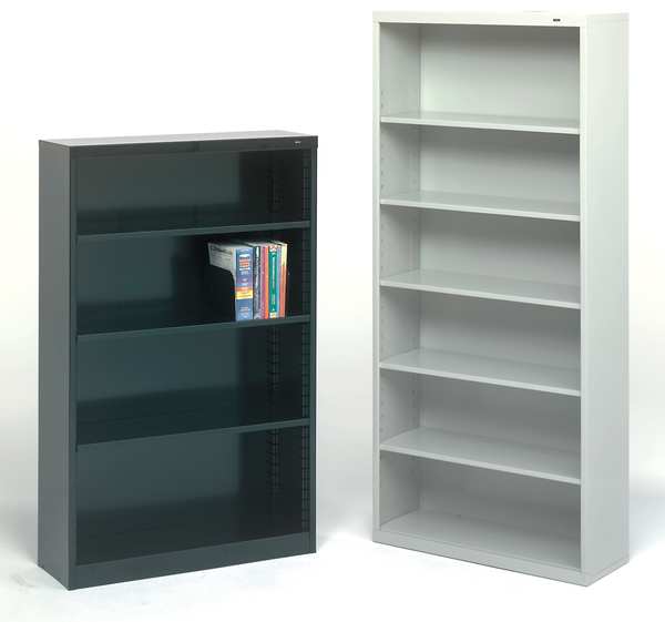 6-Shelf Stationary Bookcase, 78