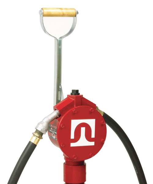 Fuel Transfer Piston Hand Pump with Hose and Nozzle Spout